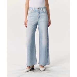 Rag & Bone Miramar Sofie Wide-Leg Ankle Pants Sweatpant Jeans 31